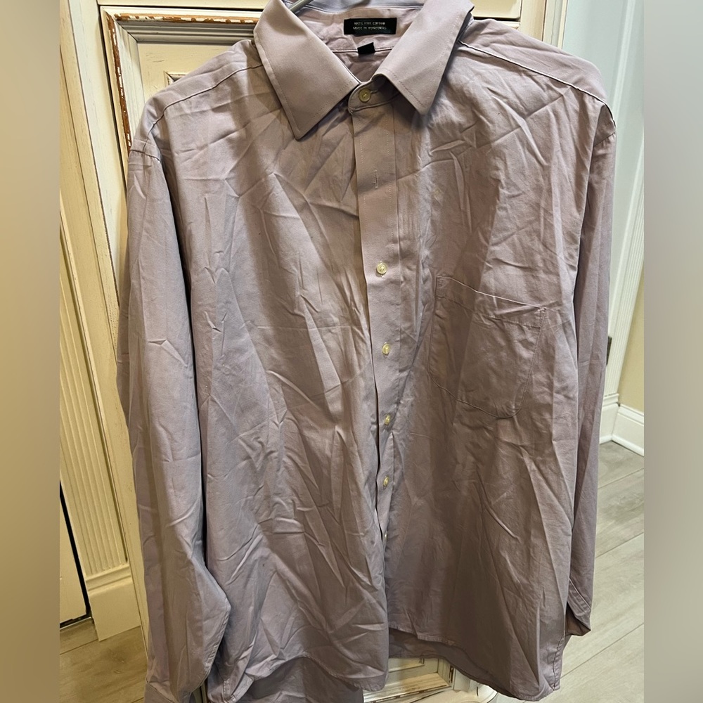 Regis Men Shirt Size 17 36-37
